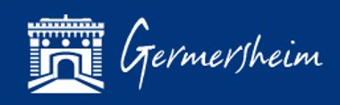 Logo der Stadt Germersheim in der Kopfzeile der Website