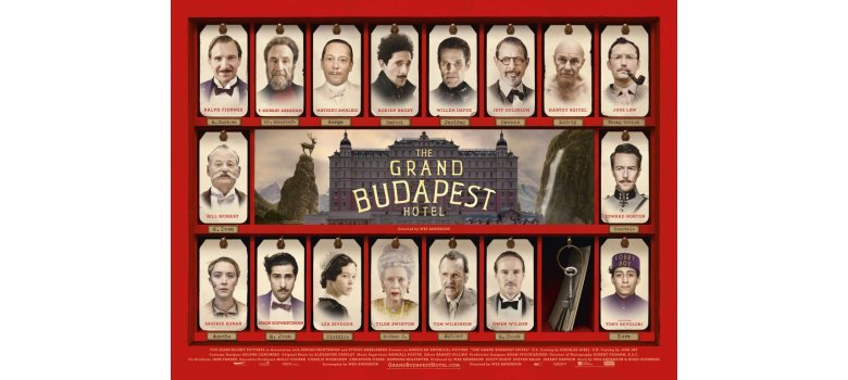 Filmplakat - The Grand Budapest Hotel