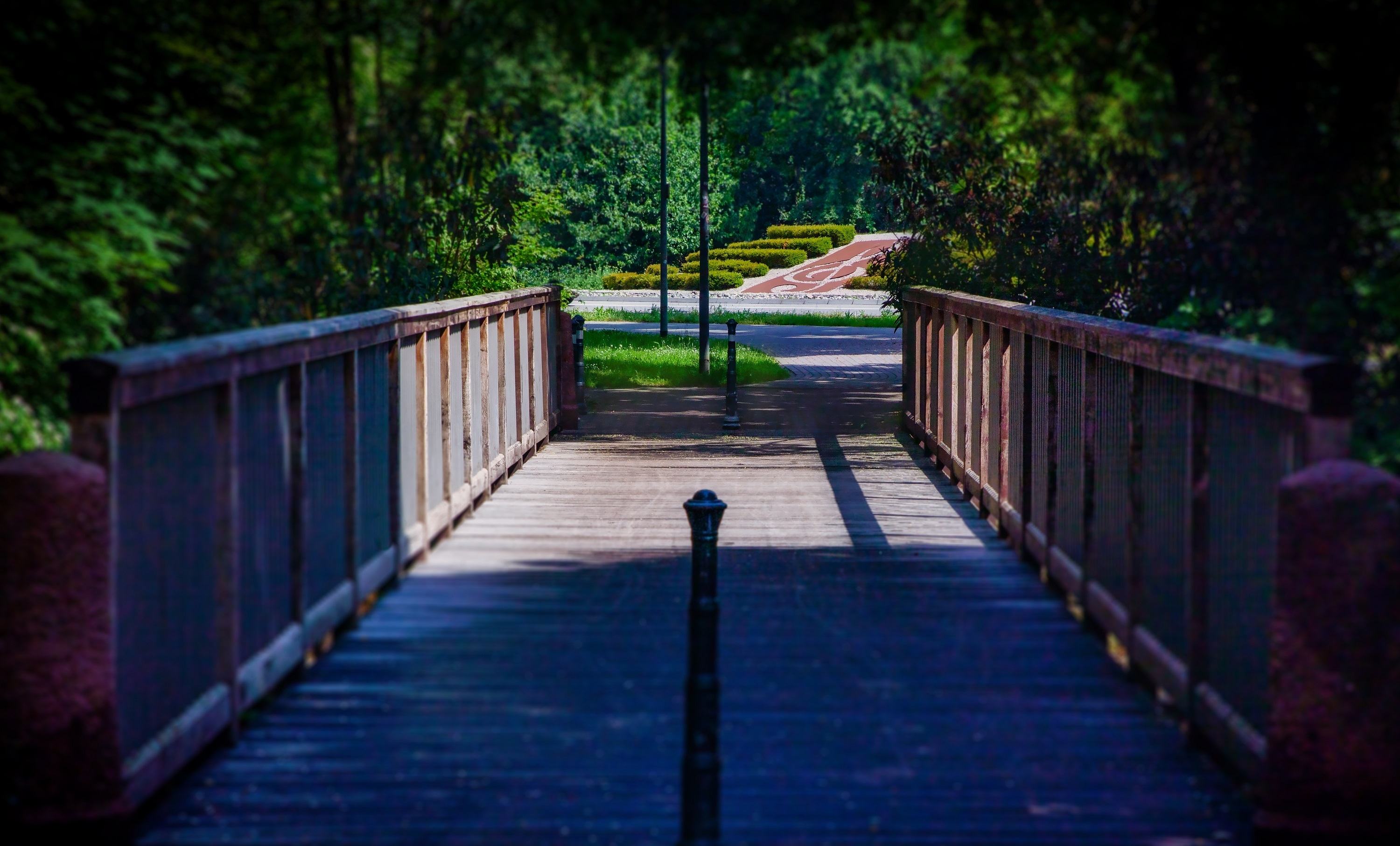 Ansicht des Notenschlüssels auf dem Kreisel des Kultursommers
