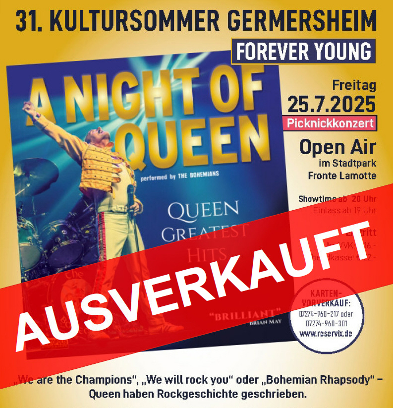 A Night of Queen performed by The Bohemians