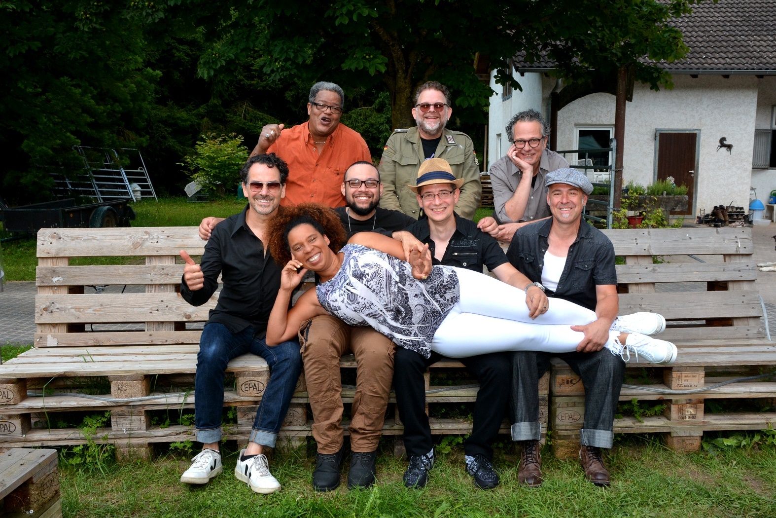 Gruppenbild der Bank AMOKOMA