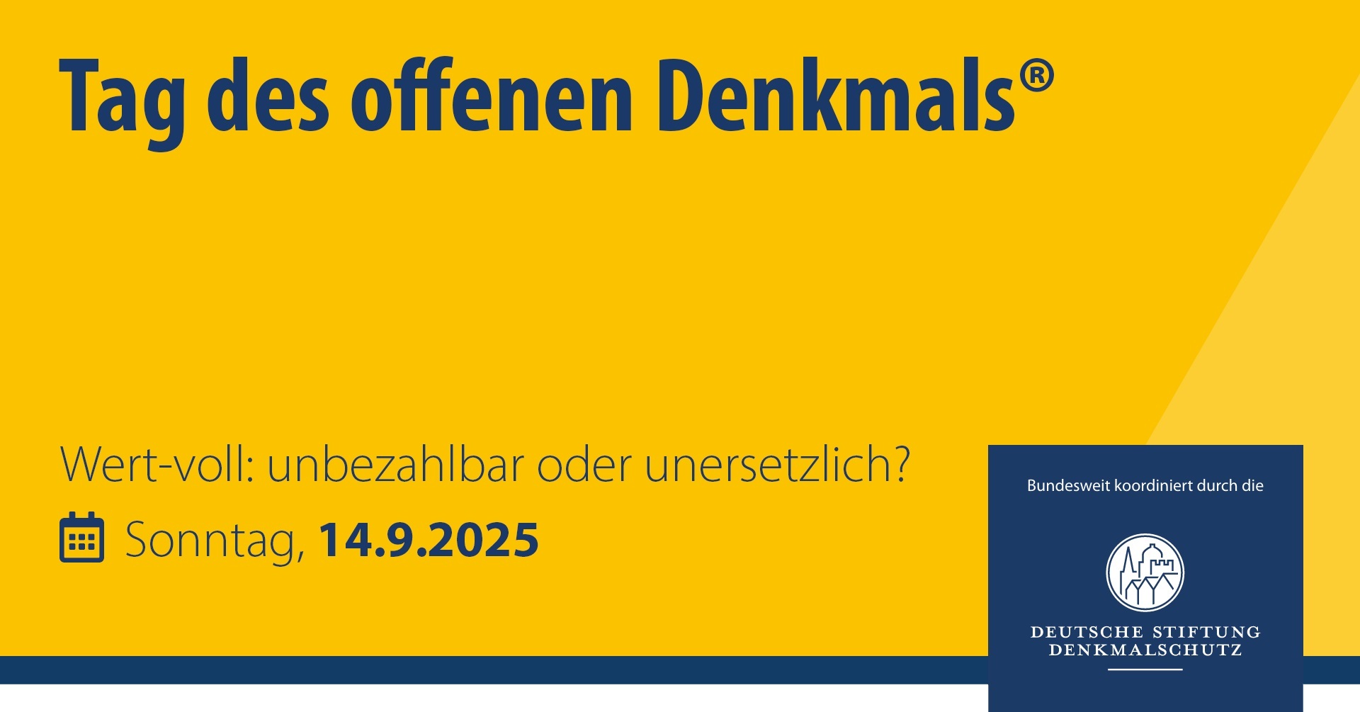 tag des offenen denkmals 2025 hessen