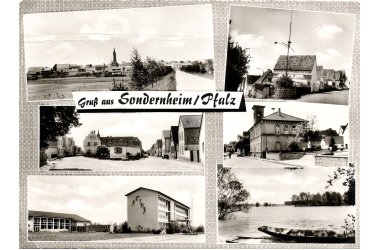 Historische Postkarte Sondernheim