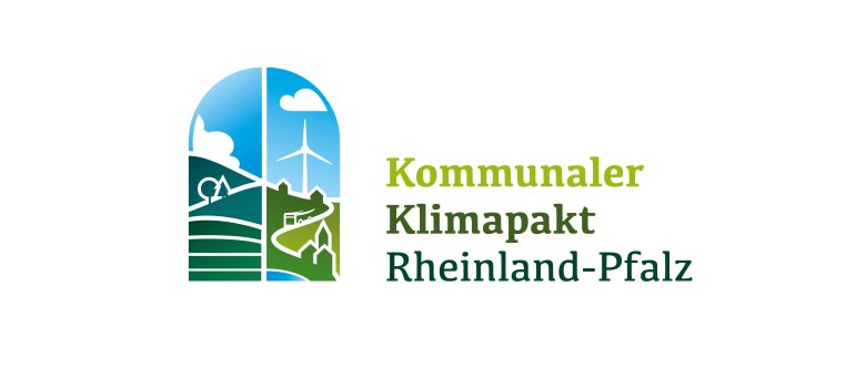 Abgebildet ist das Logo des kommunalen Klimapakts