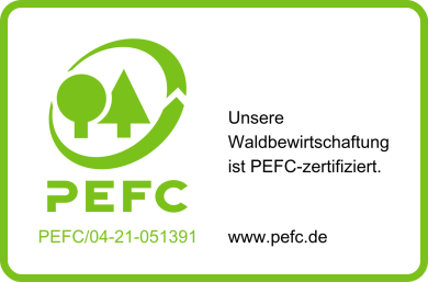 PEFC Zertifizierung PEFC- Zertifizierung