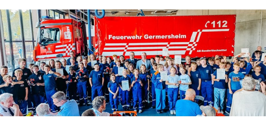Gruppenbild der Gewinner der Wanderralley