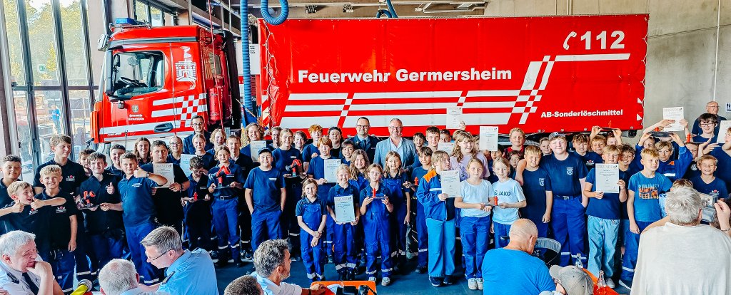 Gruppenbild der Gewinner der Wanderralley