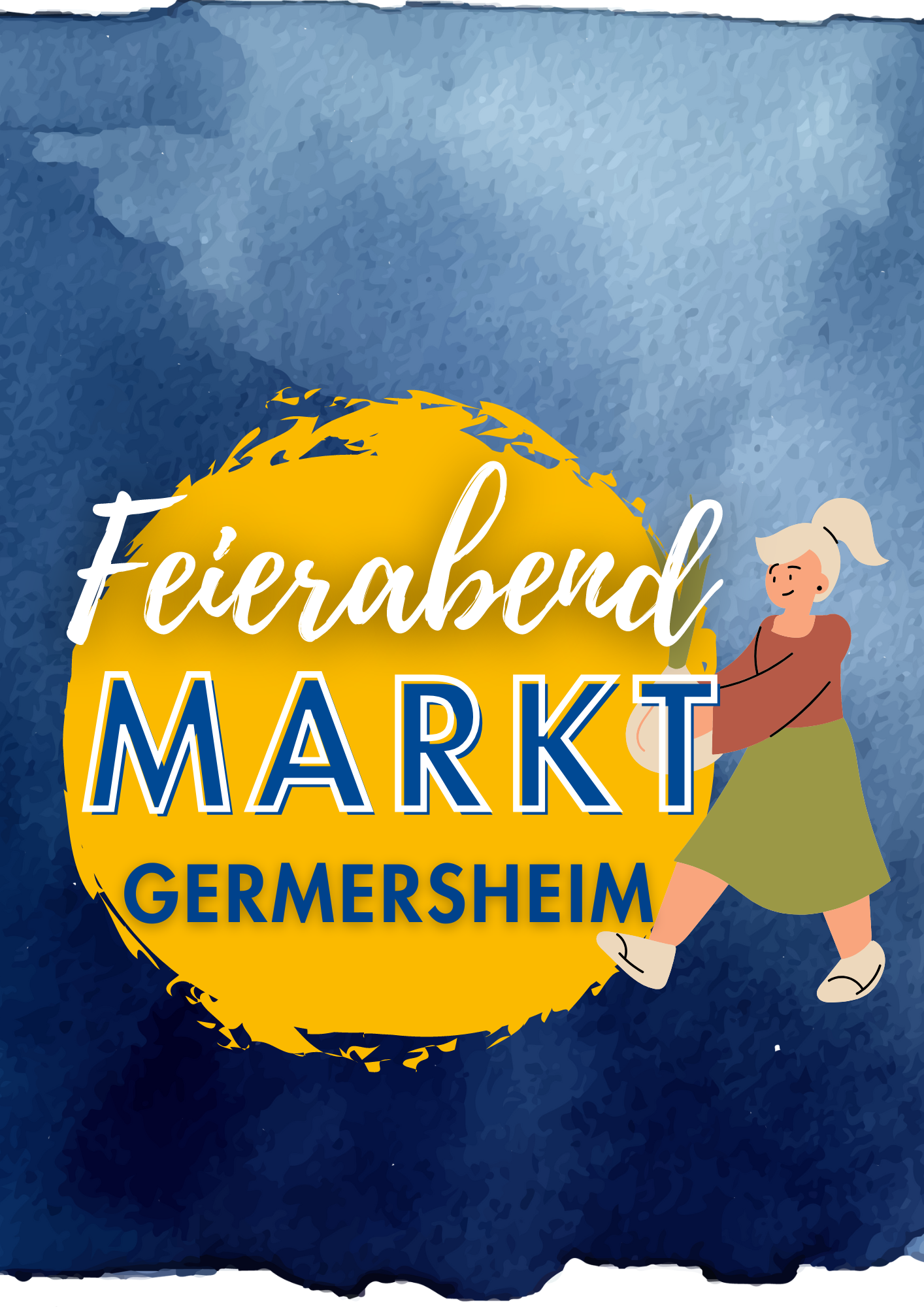 Feierabendmarkt Germersheim Schriftzug Feierabendmarkt