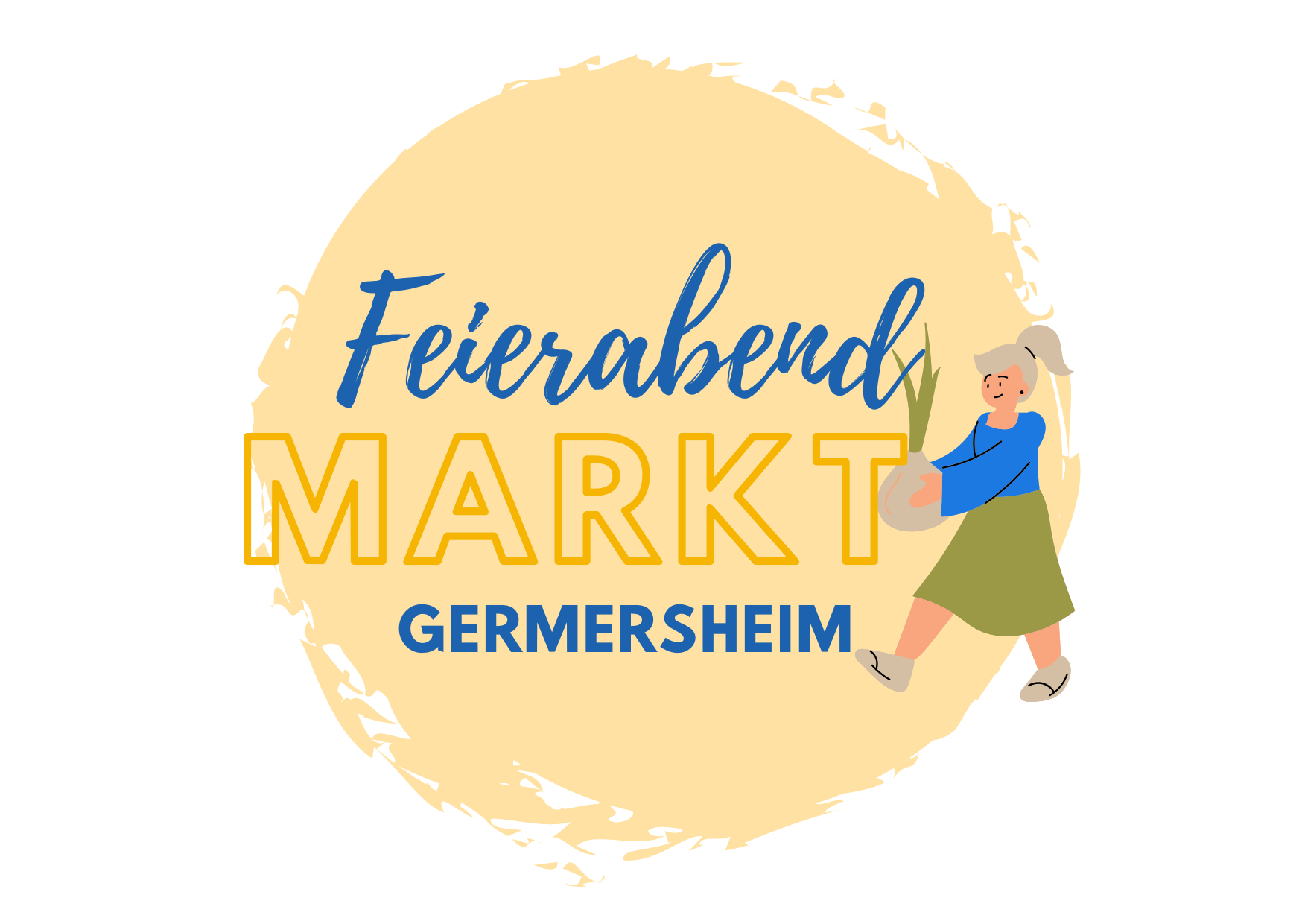 Schriftzug Feierabendmarkt