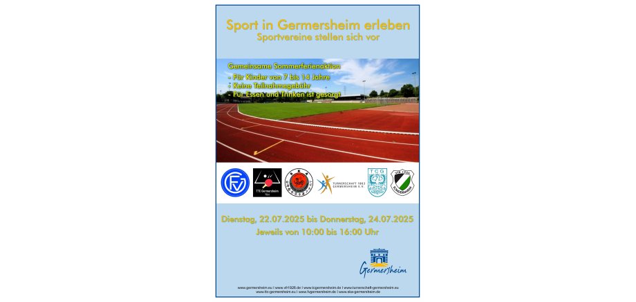Sport in Germersheim erleben