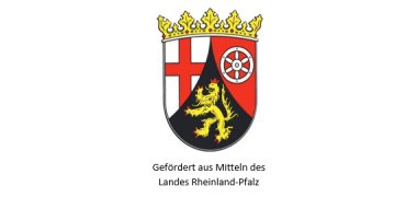 Wappen des Landes Rheinland-Pfalz, durch das das Projekt gefördert wurde