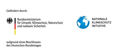 Logo des Bundesministeriums für Umwelt, Klimaschutz, Naturschutz und nukleare Sicherheit Logo des Bundesministeriums für Umwelt, Klimaschutz, Naturschutz und nukleare Sicherheit; Initiative, durch die das Projekt gefördert wurde